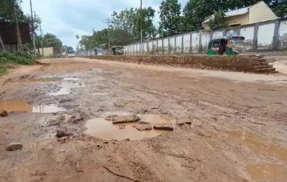 National Highways in Deplorable Condition through Capital City Agartala : Public Demand immediate Requirement National Highways in Deplorable Condition through Capital City Agartala : Public Demand immediate Requirement